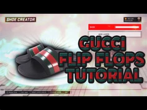 how to make gucci slides 2k18|[QUESTION] .